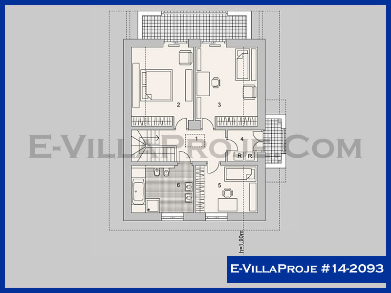 Ev Villa Proje #14 - 2093 Detay 3