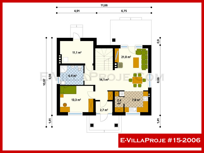 Ev Villa Proje #15 - 2006 Detay 2