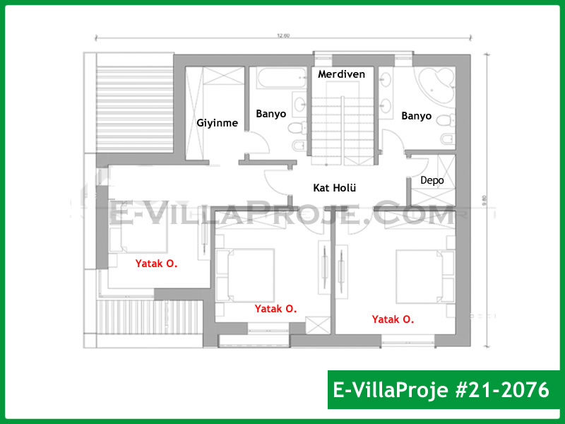 Ev Villa Proje #21 - 2076 Detay 3