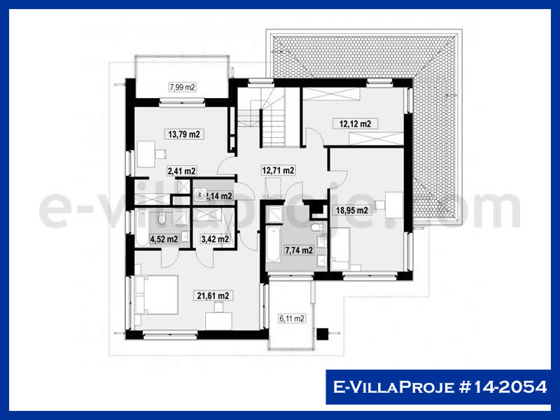 Ev Villa Proje #14 - 2054 Detay 3