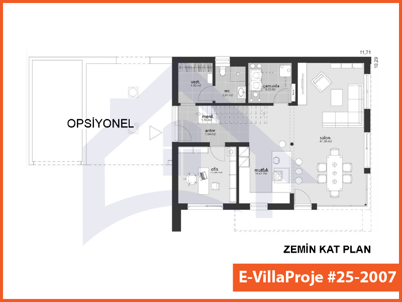 Ev Villa Proje #25 - 2007 Detay 2