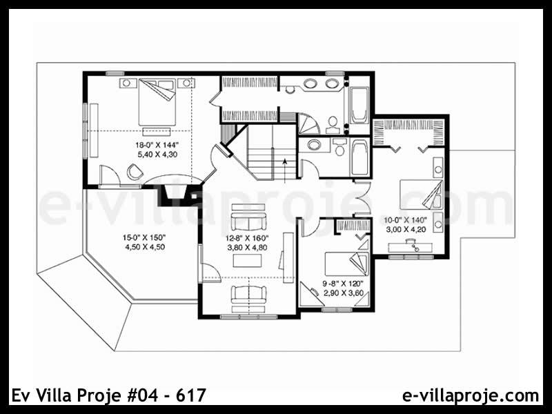 Ev Villa Proje #04 - 617 Detay 3