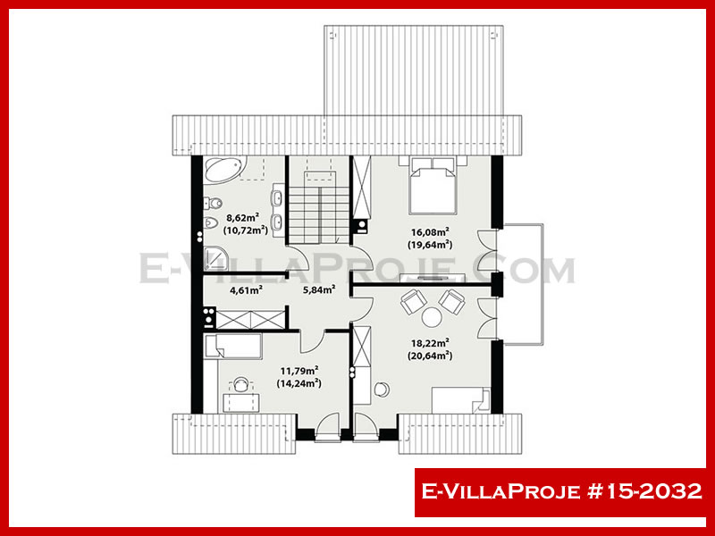 Ev Villa Proje #15 - 2032 Detay 3