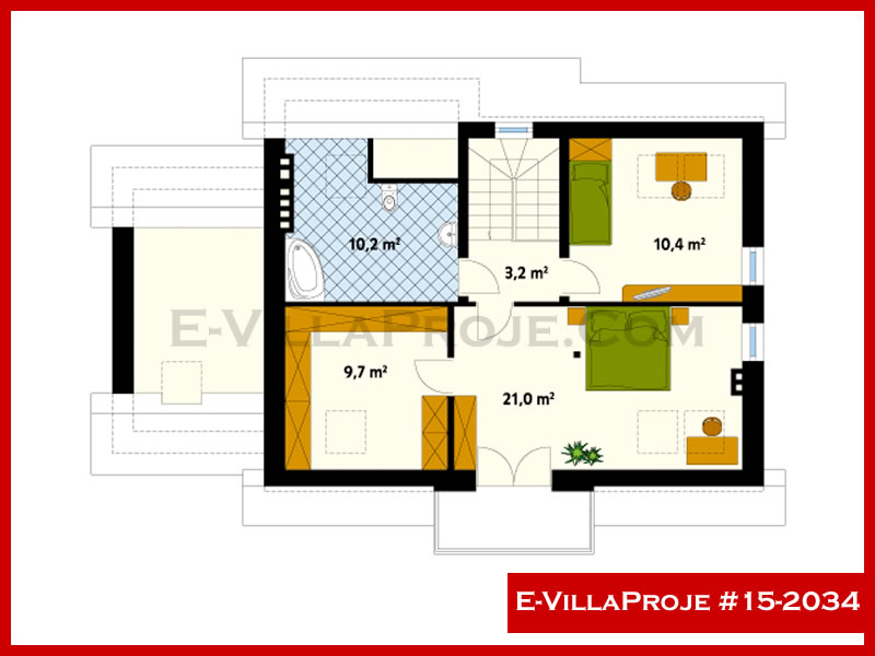 Ev Villa Proje #15 - 2034 Detay 3