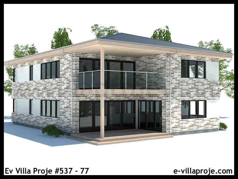 Enez, Edirne Ev Villa Proje #537 - 77 Anahtar Teslim Çelik Villa