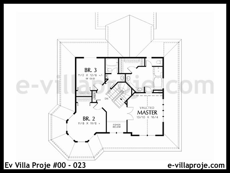 Ev Villa Proje #00 - 023 Detay 3