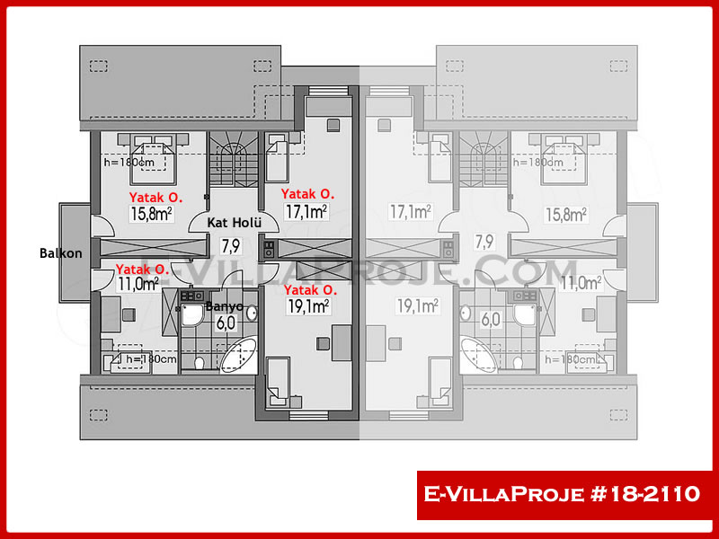 Ev Villa Proje #18 - 2110 Detay 3