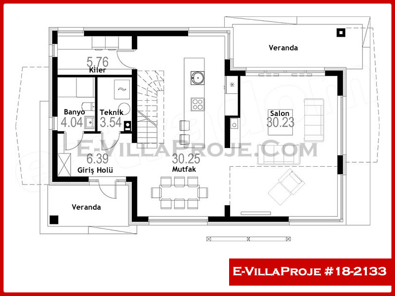Ev Villa Proje #18 - 2133 Detay 2