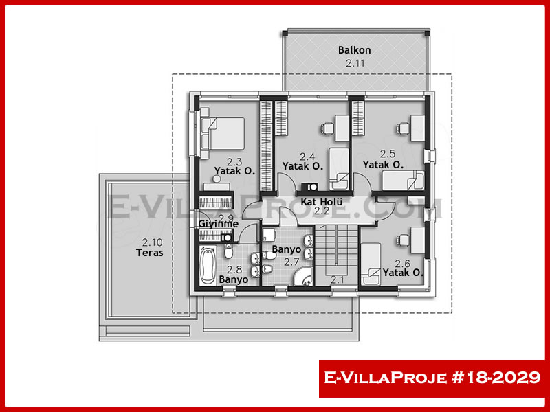 Ev Villa Proje #18 - 2029 Detay 3