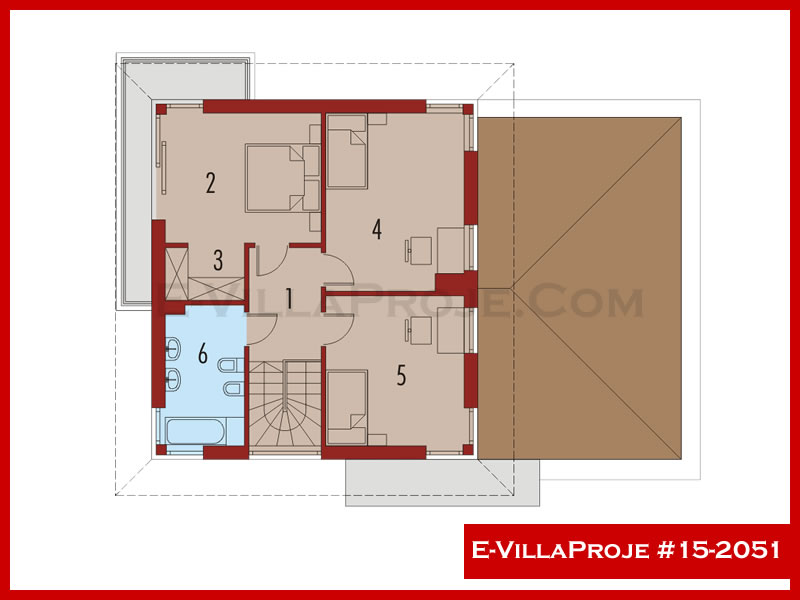 Ev Villa Proje #15 - 2051 Detay 3