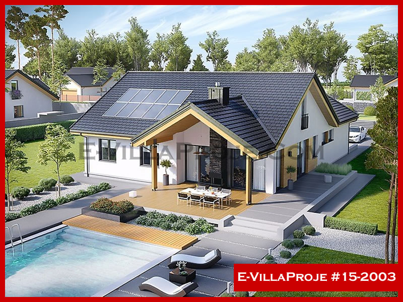 Denizli Ev Villa Proje #15 - 2003 Anahtar Teslim Çelik Villa