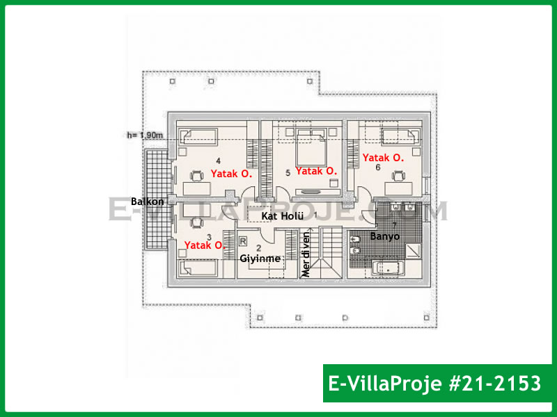 Ev Villa Proje #21 - 2153 Detay 3