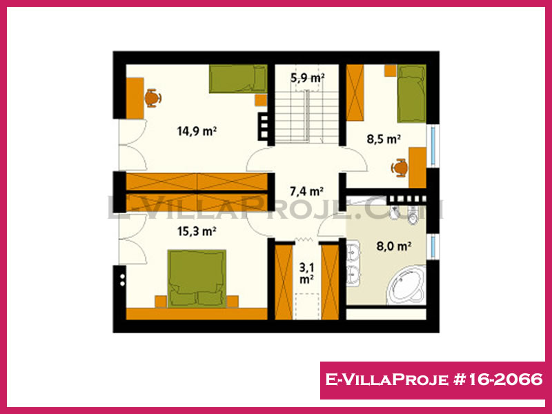 Ev Villa Proje #16 - 2066 Detay 3