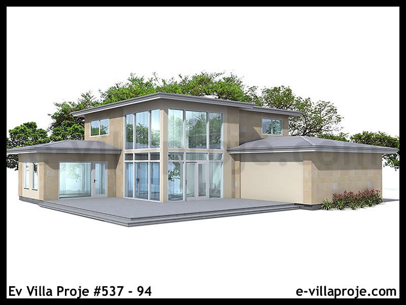 İncesu, Kayseri Ev Villa Proje #537 - 94 Anahtar Teslim Çelik Villa
