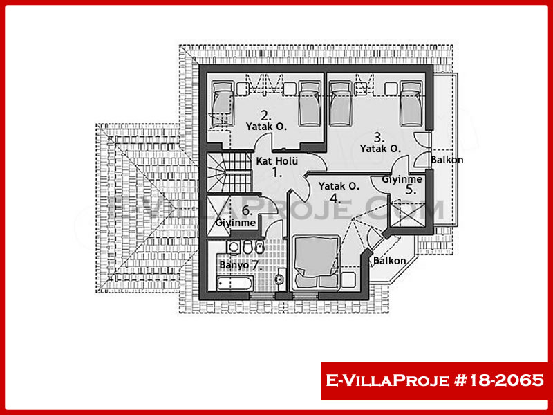 Ev Villa Proje #18 - 2065 Detay 3