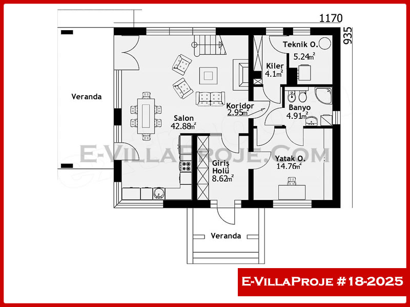 Ev Villa Proje #18 - 2025 Detay 2