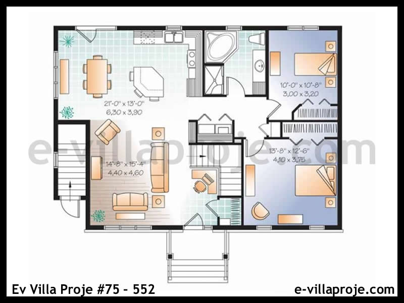 Ev Villa Proje #75 â- 552 Detay 2