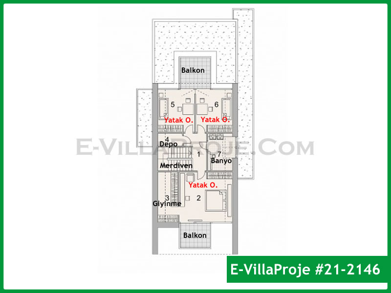 Ev Villa Proje #21 - 2146 Detay 3