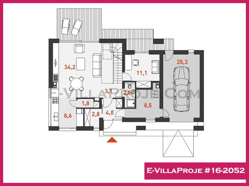 Ev Villa Proje #16 - 2052 Detay 2