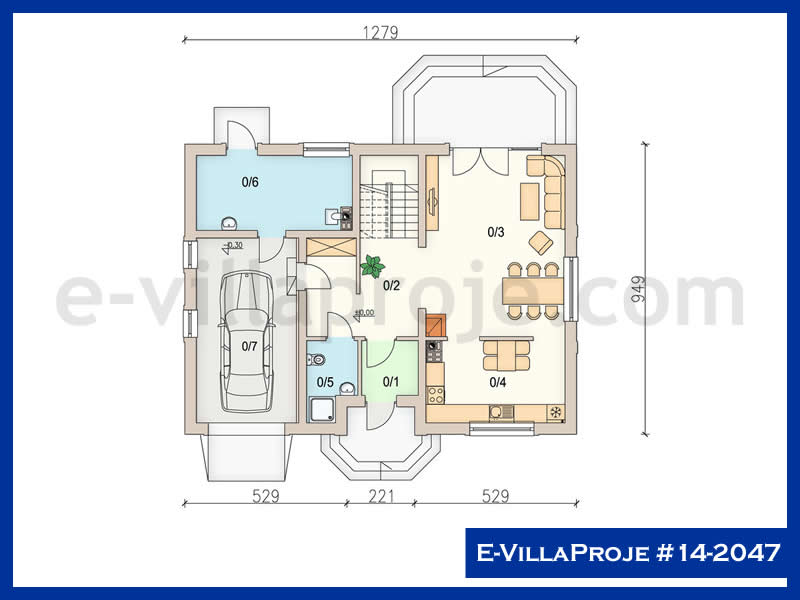 Ev Villa Proje #14 - 2047 Detay 2