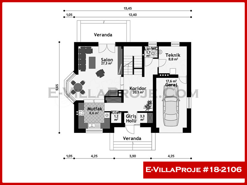 Ev Villa Proje #18 - 2106 Detay 2