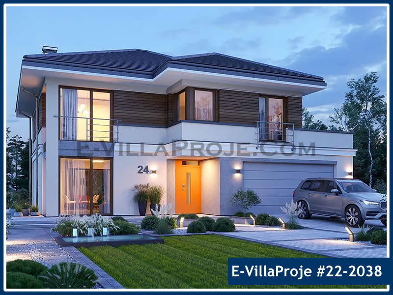Susuz, Kars Ev Villa Proje #22 - 2038 Anahtar Teslim Çelik Villa