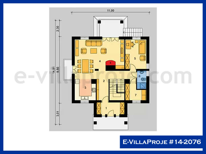 Ev Villa Proje #14 - 2076 Detay 2