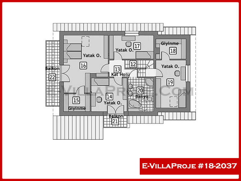 Ev Villa Proje #18 - 2037 Detay 3