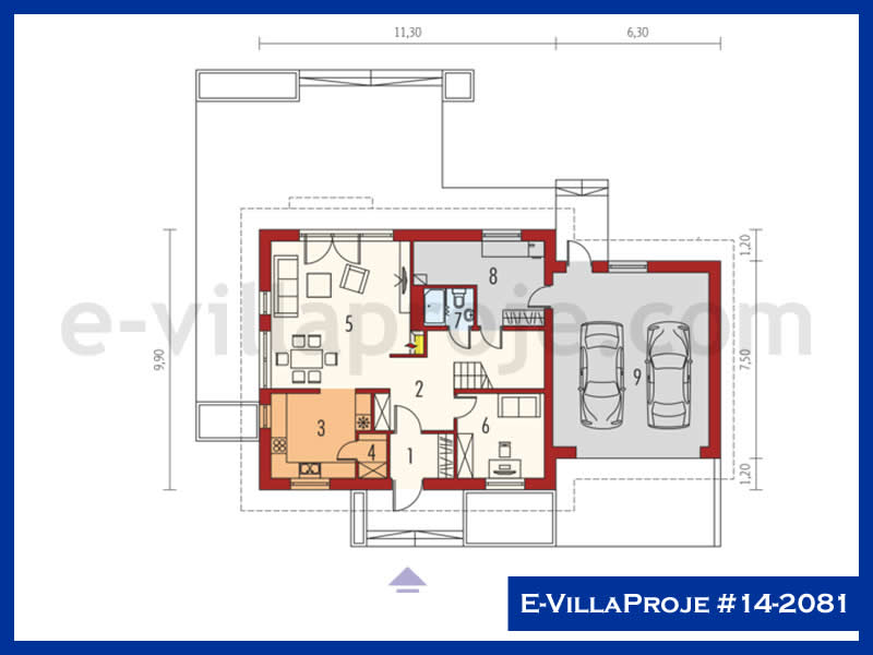 Ev Villa Proje #14 - 2081 Detay 2