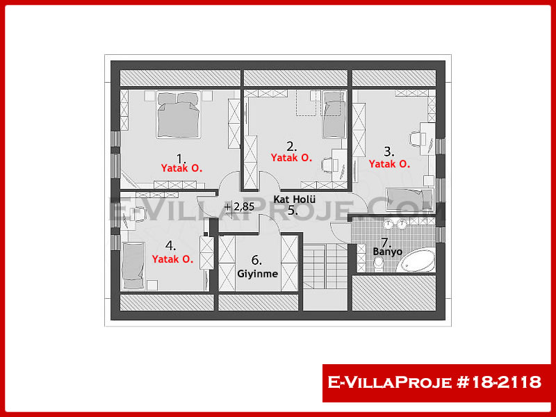 Ev Villa Proje #18 - 2118 Detay 3