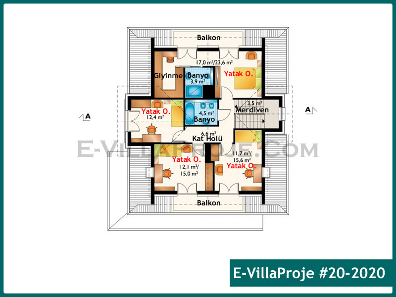 Ev Villa Proje #20 - 2020 Detay 3