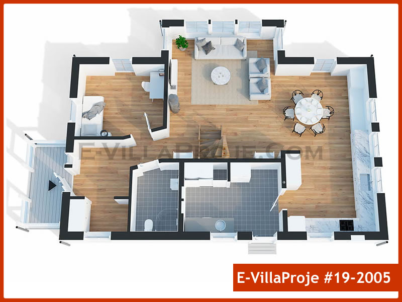 Ev Villa Proje #19 - 2005 Detay 10