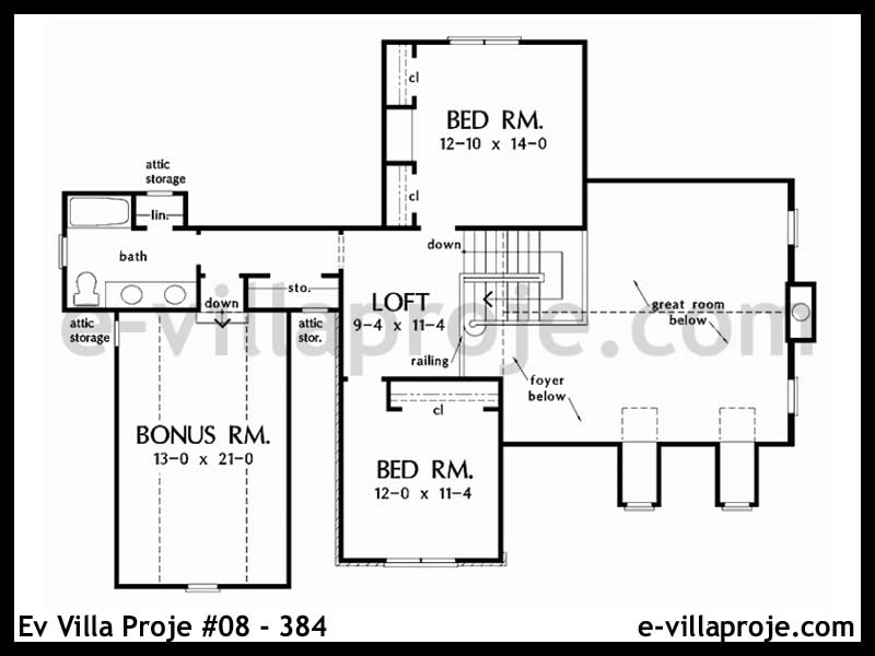 Ev Villa Proje #08 - 384 Detay 3