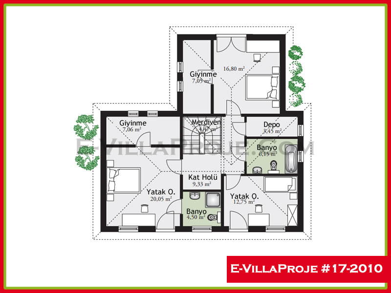 Ev Villa Proje #17 - 2010 Detay 3