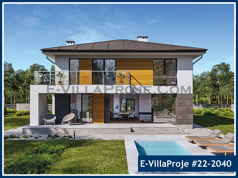 Havuzlu Villa Projeleri Çelik Villa Modelleri