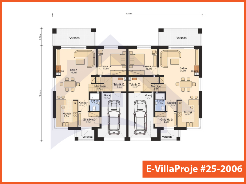 Ev Villa Proje #25 - 2006 Detay 2
