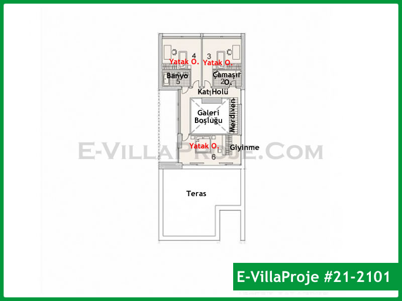 Ev Villa Proje #21 - 2101 Detay 3