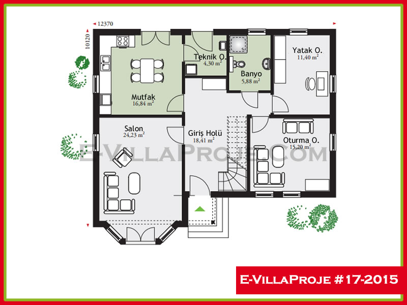 Ev Villa Proje #17 - 2015 Detay 2