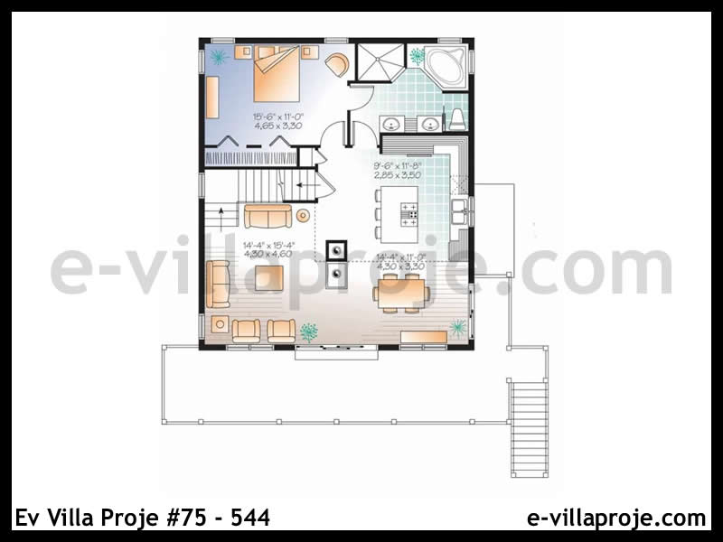 Ev Villa Proje #75 - 544 Detay 2