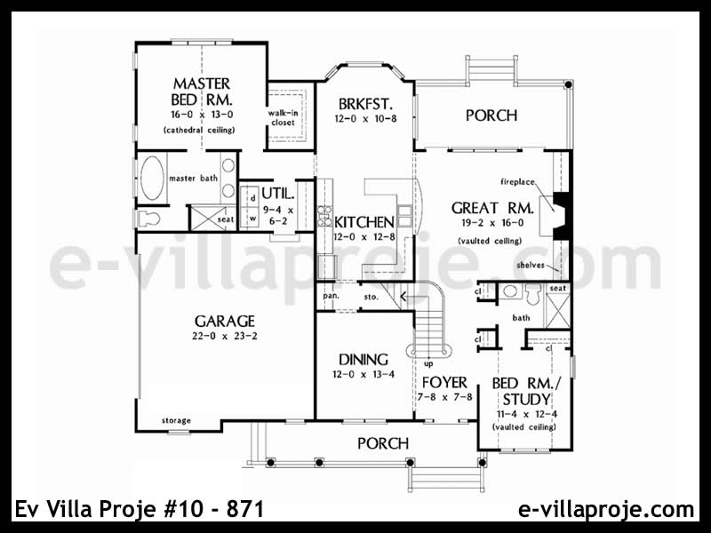 Ev Villa Proje #10 - 871 Detay 2