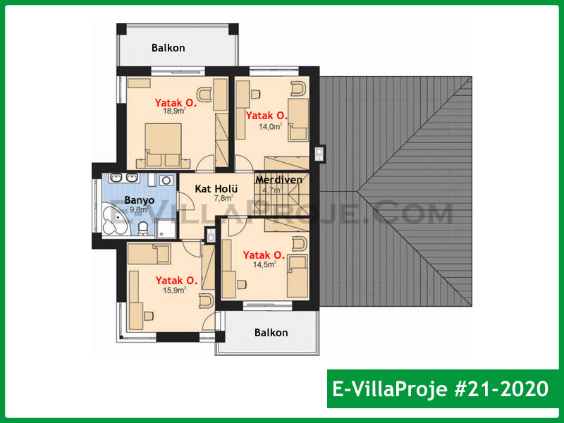 Ev Villa Proje #21 - 2020 Detay 3