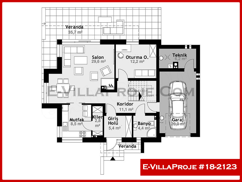 Ev Villa Proje #18 - 2123 Detay 2