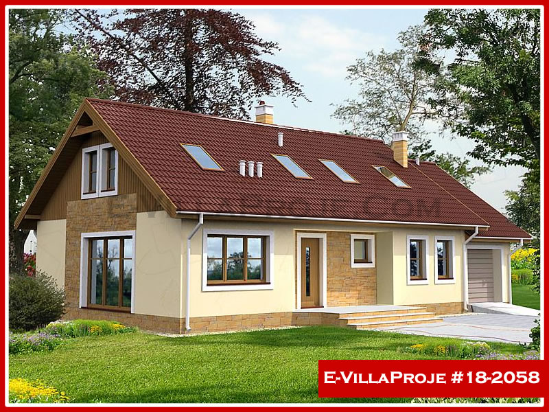 Yahşihan, Kırıkkale Ev Villa Proje #18 - 2058 Anahtar Teslim Çelik Villa
