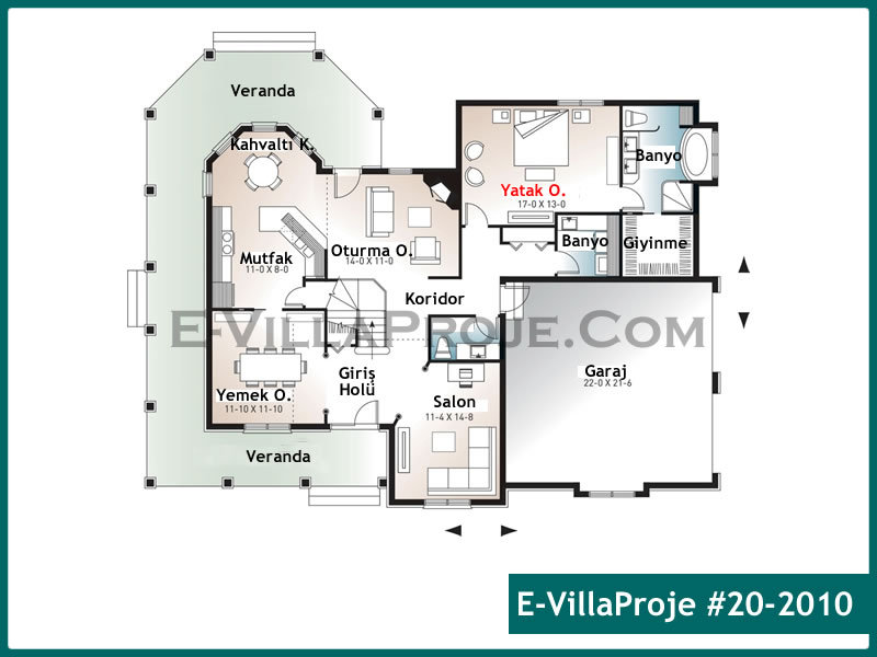 Ev Villa Proje #20 - 2010 Detay 2