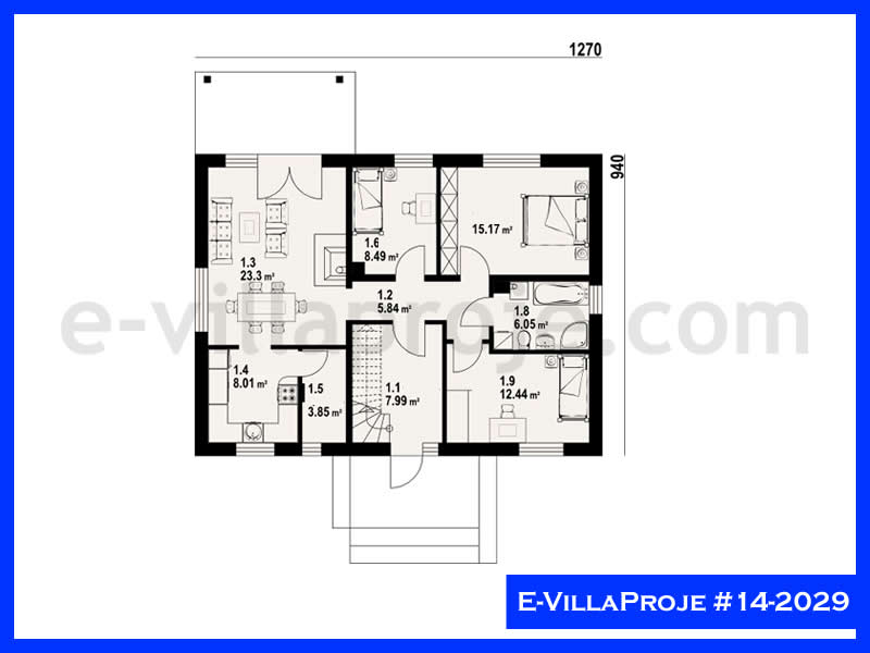 Ev Villa Proje #14 - 2029 Detay 2