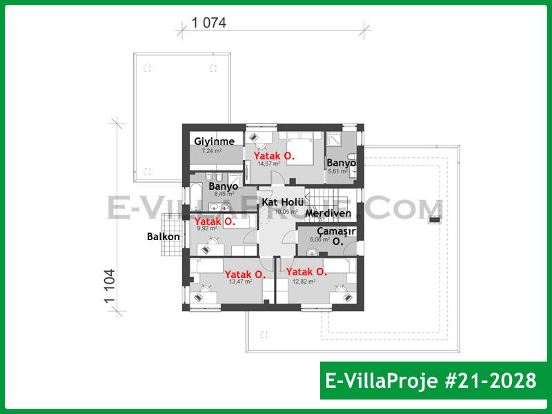 Ev Villa Proje #21 - 2028 Detay 3