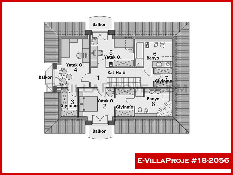 Ev Villa Proje #18 - 2056 Detay 3