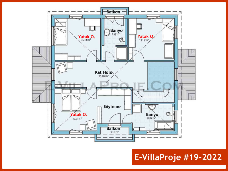 Ev Villa Proje #19 - 2022 Detay 3