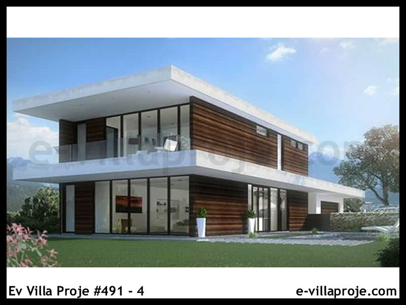 Ev Villa Proje #491 - 4 Çelik Villa