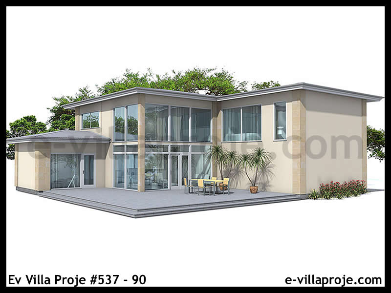 İslahiye, Gaziantep Ev Villa Proje #537 â- 90 Anahtar Teslim Çelik Villa